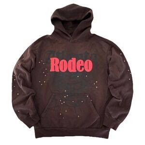Travis Scott Hoodie XL Brown Days Before Rodeo NEW *missing star